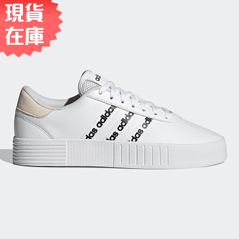 Adidas Court Bold 女 休閒鞋 厚底 白 GZ8439