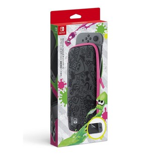 全新 NS Switch 漆彈大作戰 原廠 便攜包 主機收納包 攜帶包 附保護貼【臺中艾達電玩】