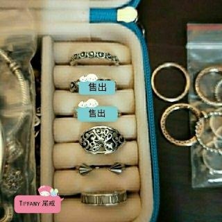 潘多拉Pandora /Tiffany /vita fede 戒指 純銀 真鑽 鋯石（正品）