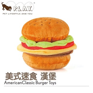 ⧔趴趴狗寵物精品⧕ P.L.A.Y.美式速食 漢堡