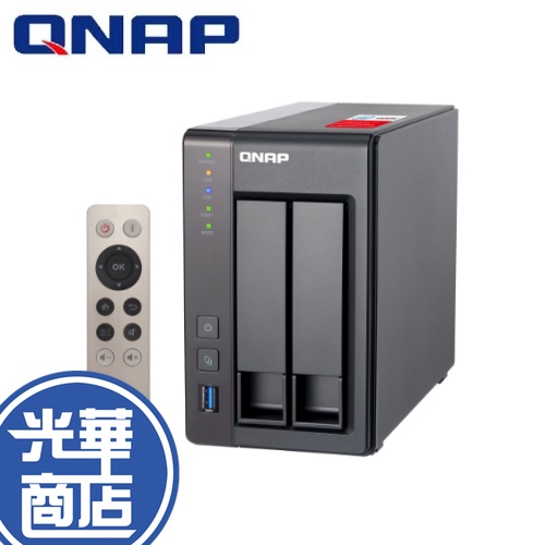 【免運直送】QNAP TS-251 PLUS (TS-251+-8G) 2-Bay NAS 網路儲存伺服器 光華商場
