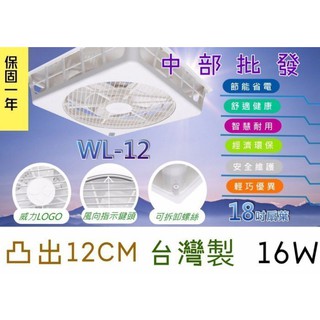 強化對流設計 18吋 WL-RA16W 節能扇 排風機 天花板風扇 輕鋼架節能扇 節能環保設計 輕鋼架風扇 循環扇