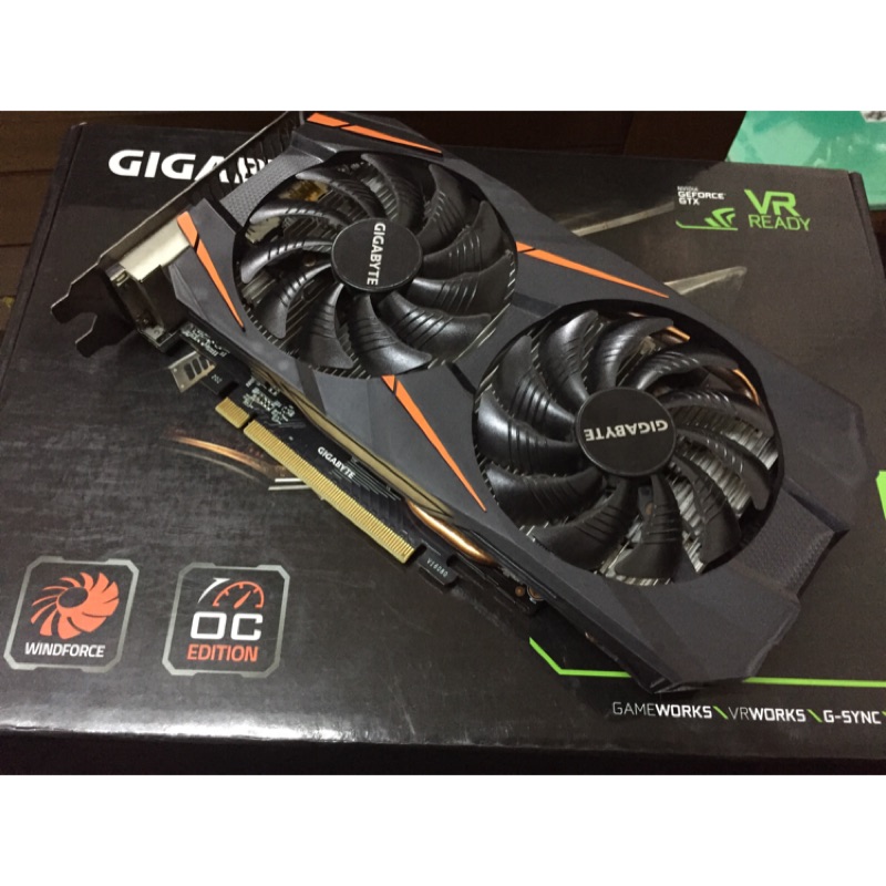 GIGABYTE GTX 1060 WINDFORCE OC 3G