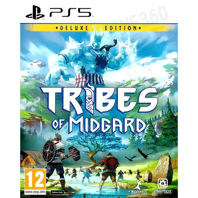 【二手遊戲】PS5 米德加德部落 中土部落 巨人來襲 TRIBES OF MIDGARD 豪華版 中文版【台中恐龍電玩】