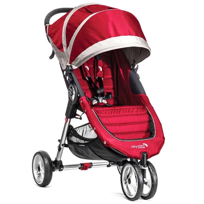 ［美國baby jogger］City Mini 穩定 避震 單手秒收 嬰兒推車 / 二手 9成新