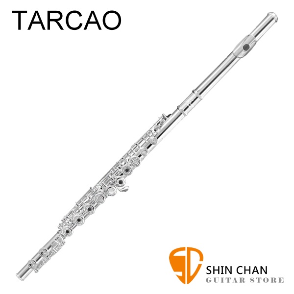 TARCAO BFL-102+E 鍍銀長笛 開孔+E鍵 公司貨保固一年（贈硬盒、袋子）