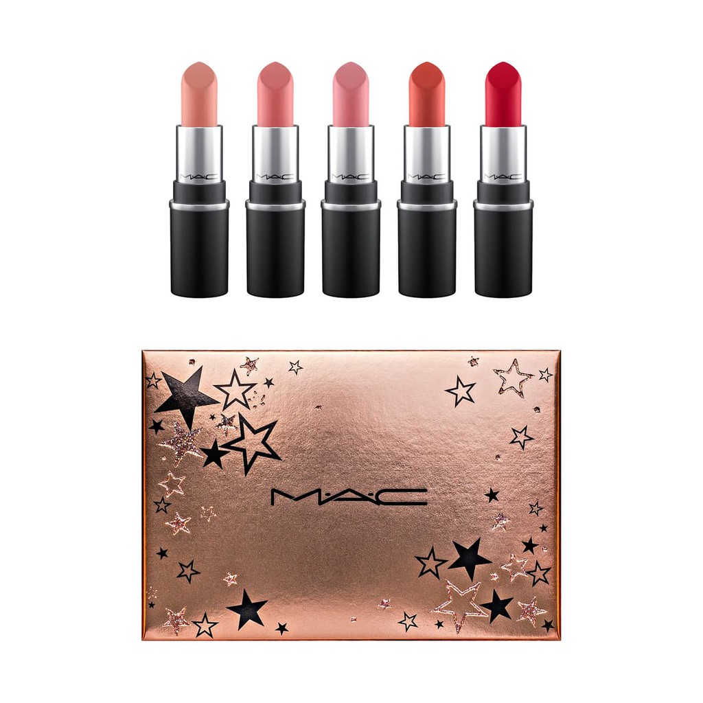 MAC COSMETICS MAC Wish Upon Stars Mini Lipstick Set 唇膏組