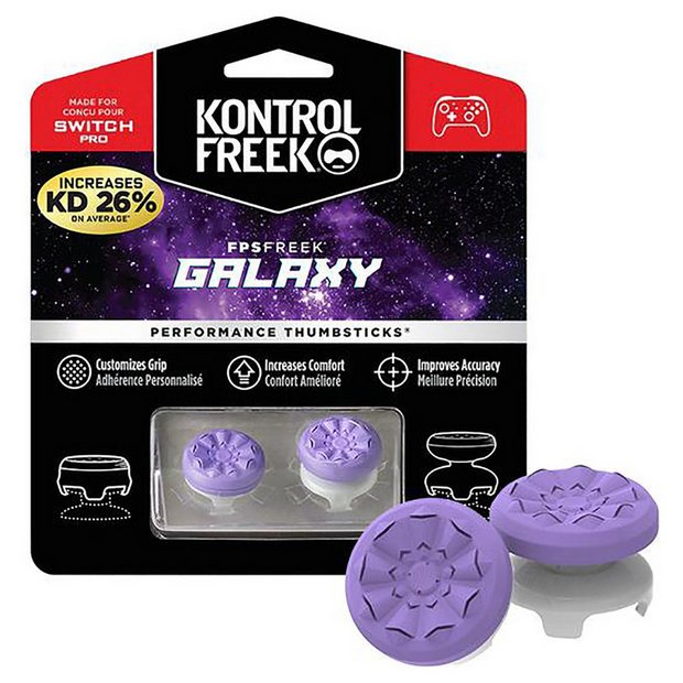 Switch周邊NS KontrolFreek 控制器類比蘑菇頭保護套 Freek Galaxy【魔力電玩】