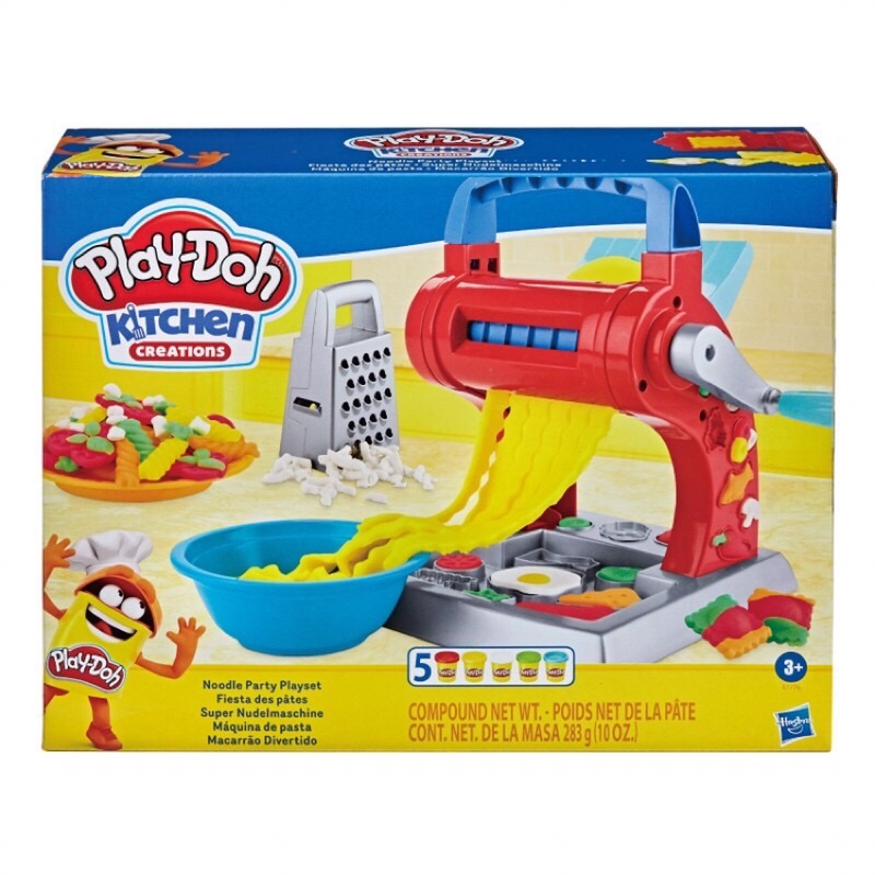 全新 Play-Doh 培樂多 廚房系列 製麵機 製麵料理機 新版 無毒黏土
