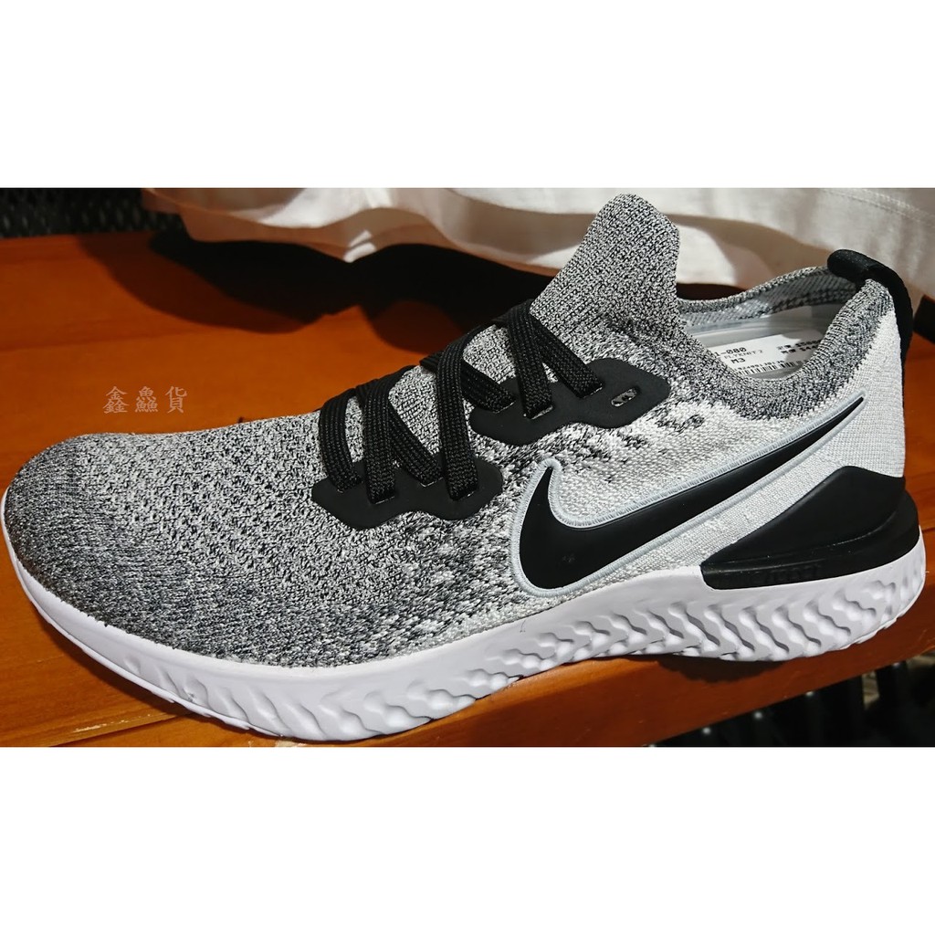 2019 三月 NIKE EPIC REACT FLYKNIT 2 雪花 編織 運動鞋 慢跑鞋 灰 BQ8928-101