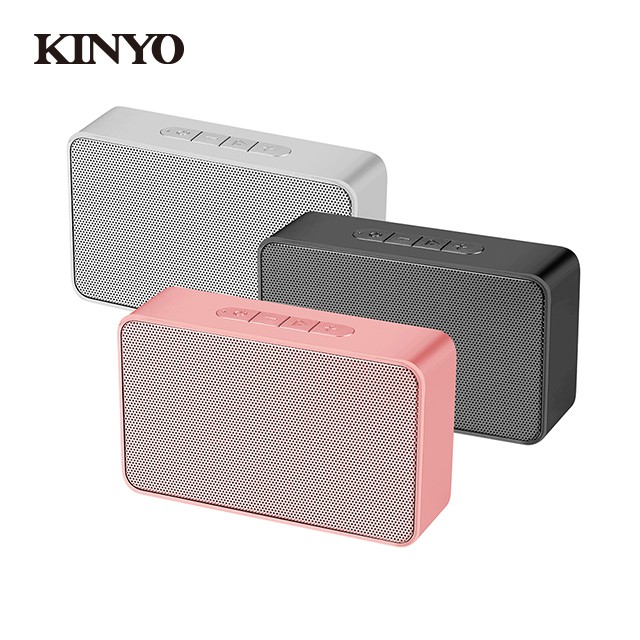 KINYO BTS696 鋁合金藍牙讀卡喇叭-藍芽4.2/USB/TF卡 /AUX（可免持通話） 現貨 廠商直送