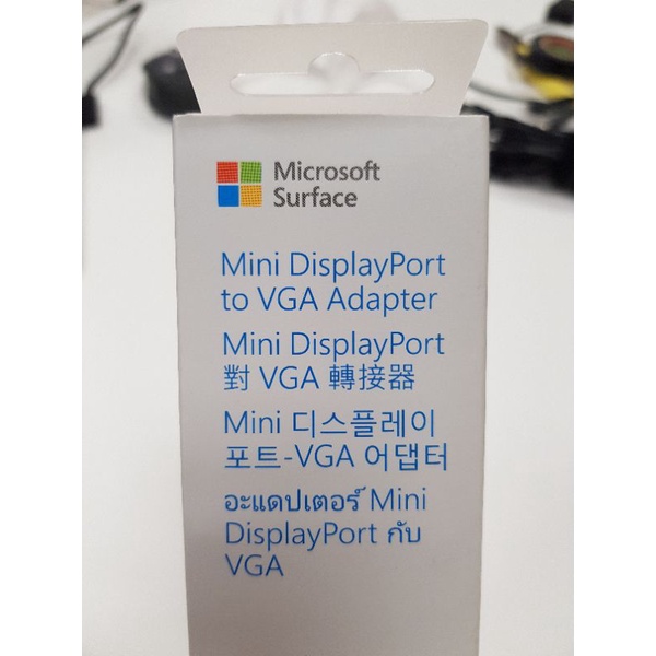 Microsoft 微軟 Surface Mini DisplayPort 對 VGA 轉接器
