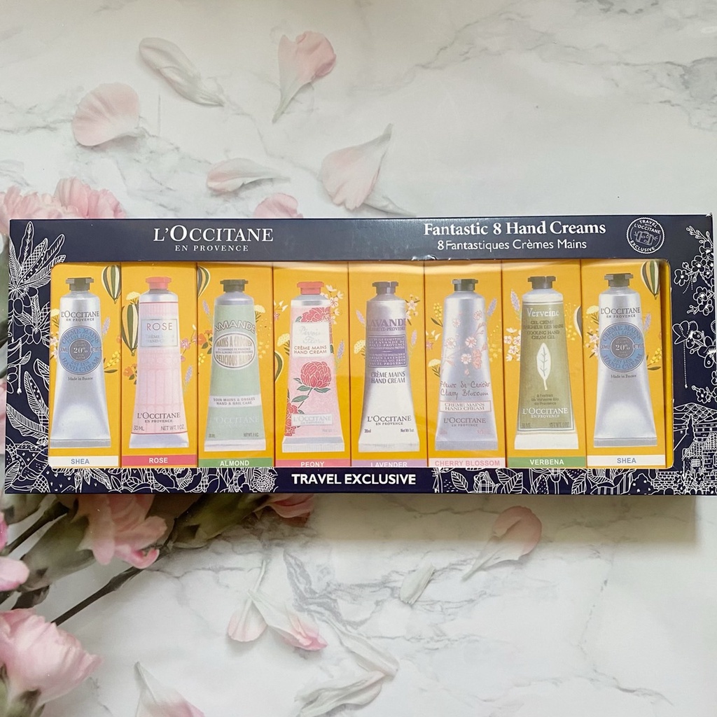 歐舒丹 L'OCCITANE🦋8件禮盒護手霜 30ml 可拆賣 小樣 中樣 試用 旅行 攜帶