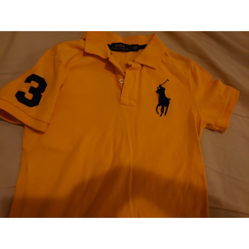 Polo Ralph Lauren  polo衫 正品兒童 7號，二手八成新