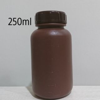 (A0120) HDPE茶色廣口瓶.寬口瓶.分裝瓶.塑膠瓶.耐酸鹼