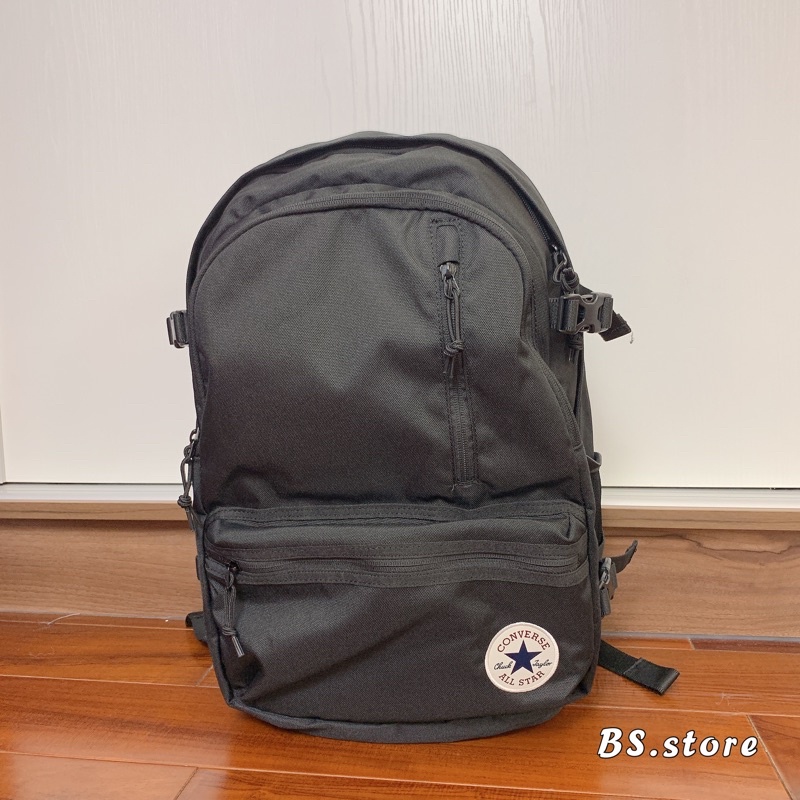 -BS- Converse Full Ride Backpack 黑色 後背包 10021138-A01