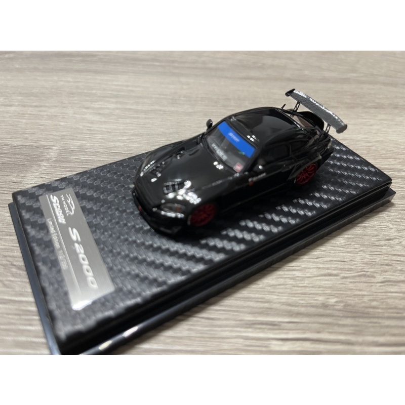 本田 S2000 SPOON inspire 高尾亮黑YM model 1/64 車模型