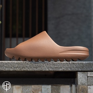 🏀小飛人潮流🏀ADIDAS YEEZY SLIDE FLAX 巧克力 摩卡 鋸齒 亞麻棕 拖鞋 FZ5896