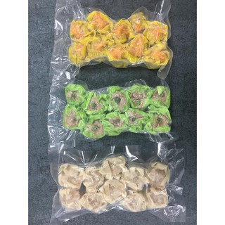 翡翠燒賣 鮮肉燒賣 蟹黃燒賣