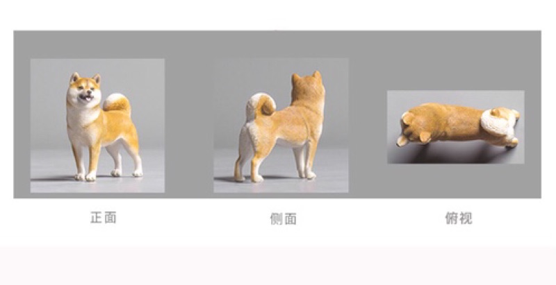柴犬模型高品質仿真柴犬擺件 蝦皮購物