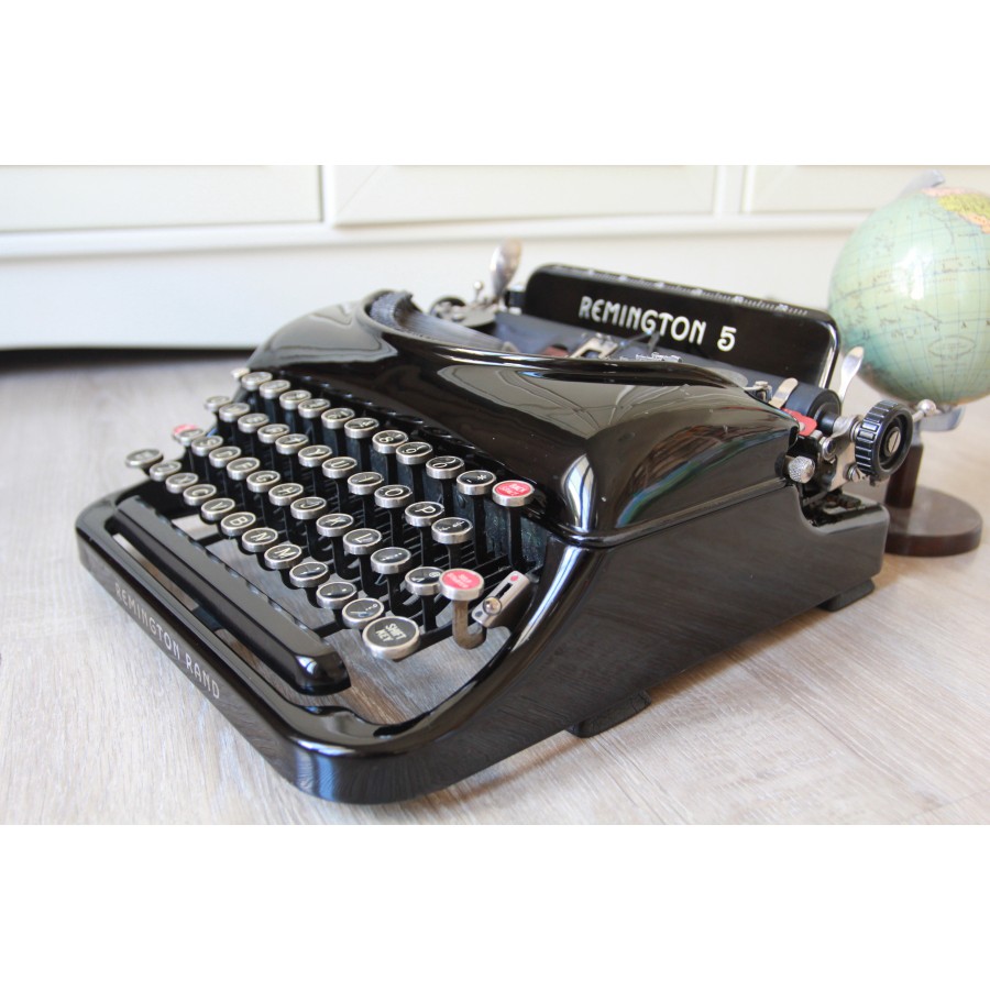 Remington Streamline 手提式流線型打字機 古董 老件