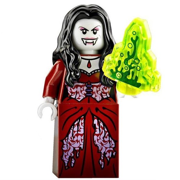 Lego 樂高 幽靈怪物系列 人偶 吸血鬼女王 mof008 含道具 10228 9468