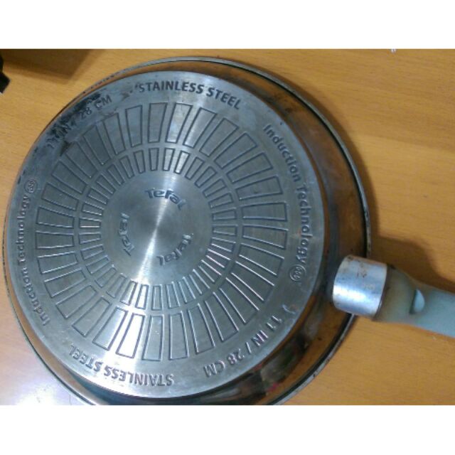 Tefal 法國特福 耐刷耐用 28cm 不鏽鋼平底鍋