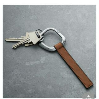 🔥Georg Jensen Square 方形 鑰匙圈 鑰匙 真皮鑰匙圈 牛皮