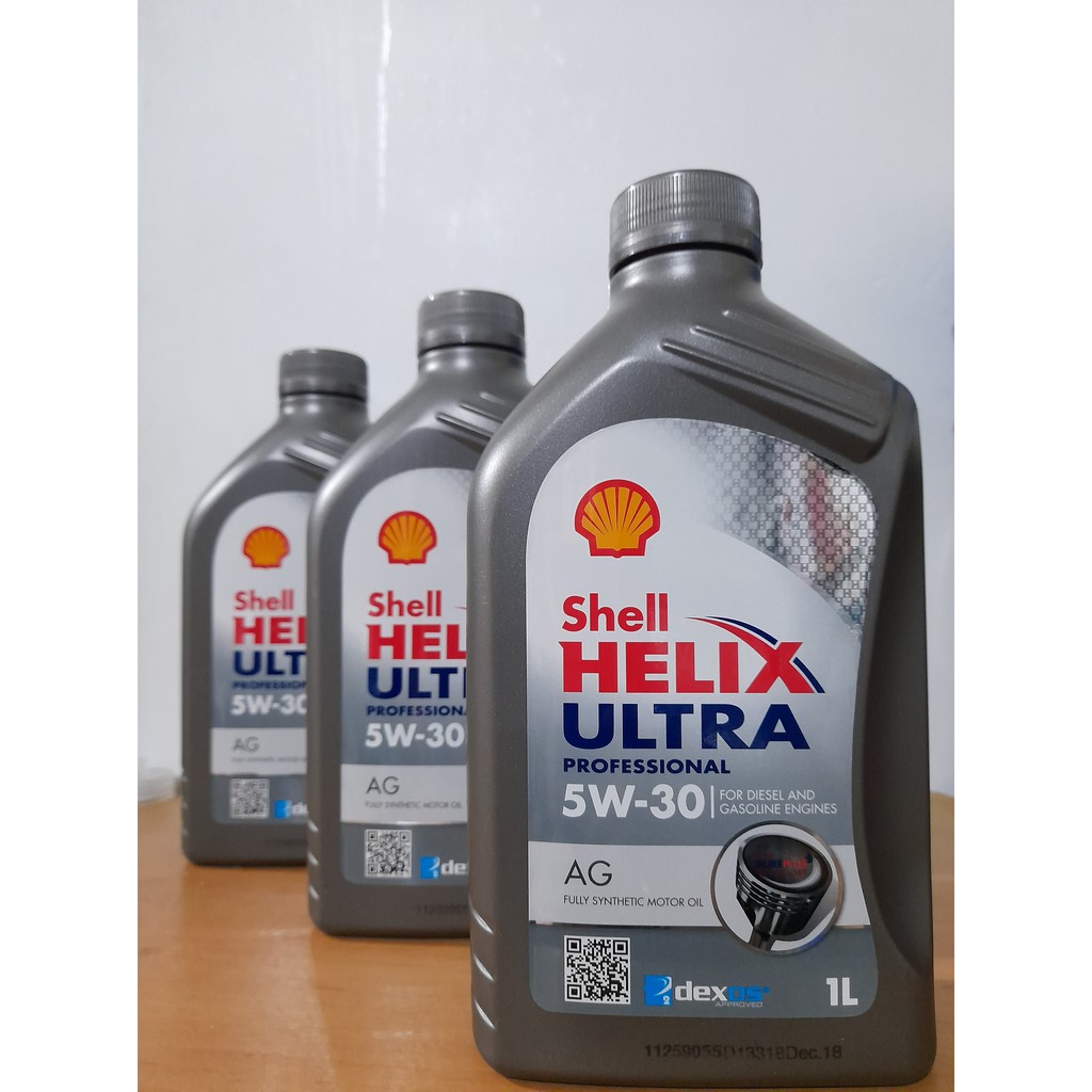 殼牌 - SHELL Helix Ultra  Pro AG 5W30 全合成機油 1L