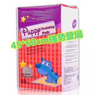 【樂樂生活精品】新規格88片大包裝，最划算 哈比狗狗訓練尿布墊(45cm*60cm 88片 x 1包)(請看關於我)