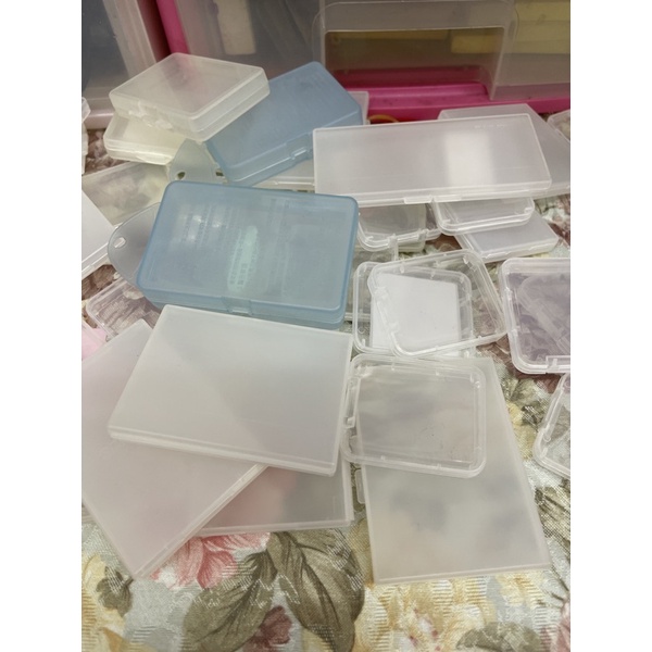 整理盒 透明收納盒 飾品盒 3C記憶卡 sim卡 耳塞 塑料收納盒  透明盒