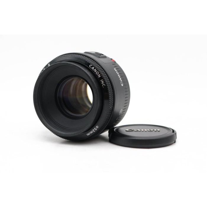 高雄青蘋果3c Canon Ef 50mm F1 8 Ii 二代定焦鏡中古鏡頭單眼鏡頭 蝦皮購物