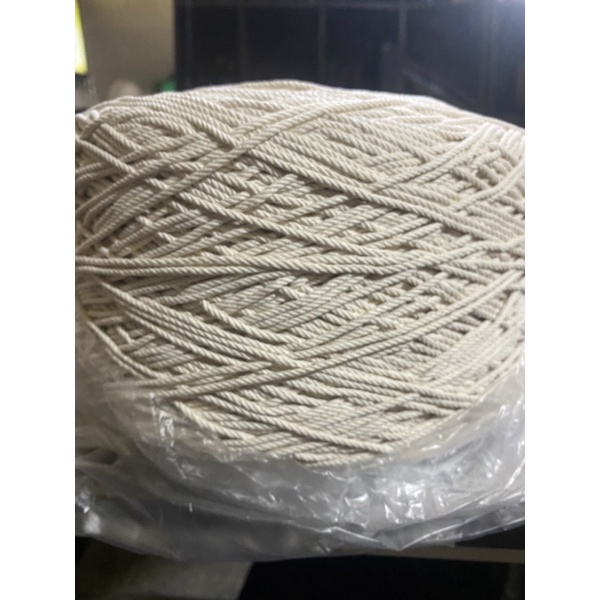 棉繩36合一顆約2.5公斤460元編織包包肉粽繩