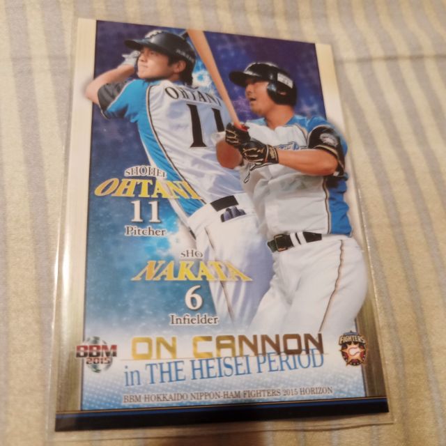 大谷翔平中田翔日職日本火腿隊bbm 15年特卡王建民大谷翔平鈴木一朗王柏融陽岱鋼陳金鋒彭政閔 蝦皮購物