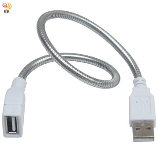 含稅特價28cm金屬蛇頸USB充電電源延長線非傳輸線(SL28)