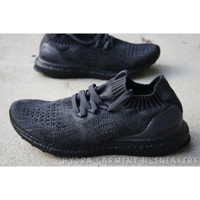 【HYDRA】adidas Originals Ultra Boost Uncaged 全黑 BA7996 男鞋 襪套