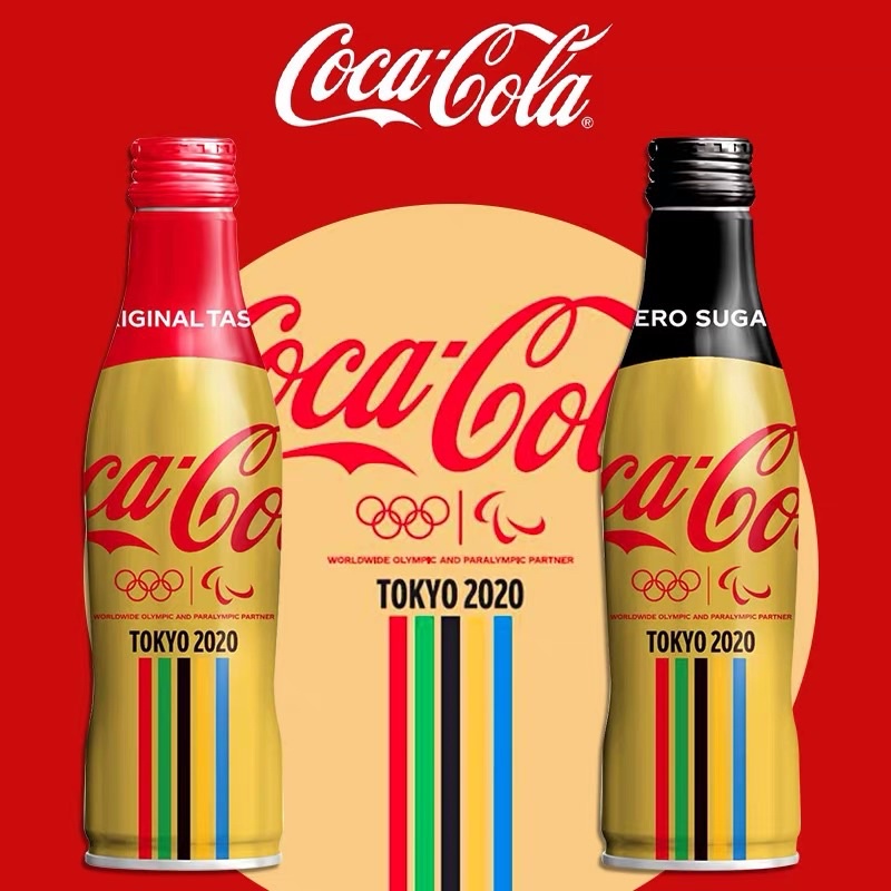 日本 可口可樂 2020東京奧運可樂 東京可樂 日本可樂 東京奧運會紀念收藏版鋁罐瓶裝