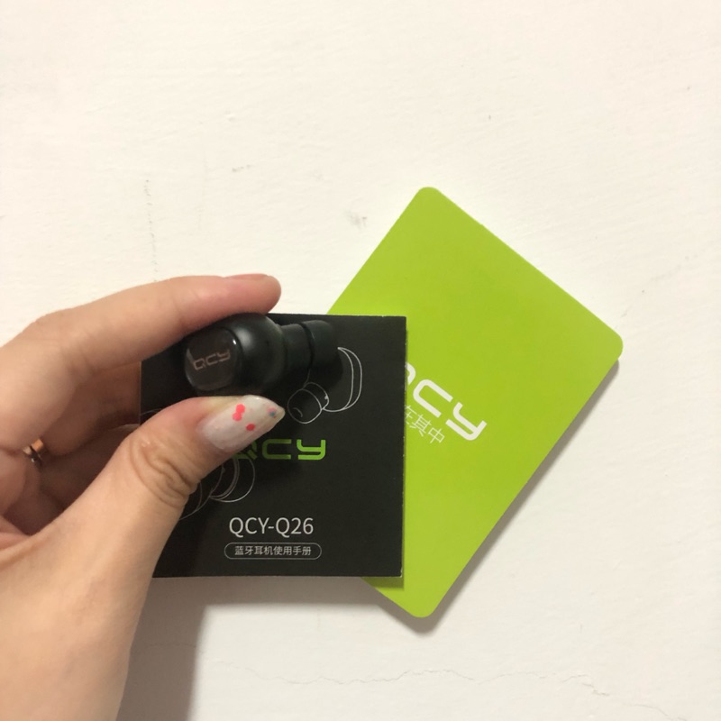 QCY Q26 迷你隱形單側單邊單耳真無線藍牙耳機