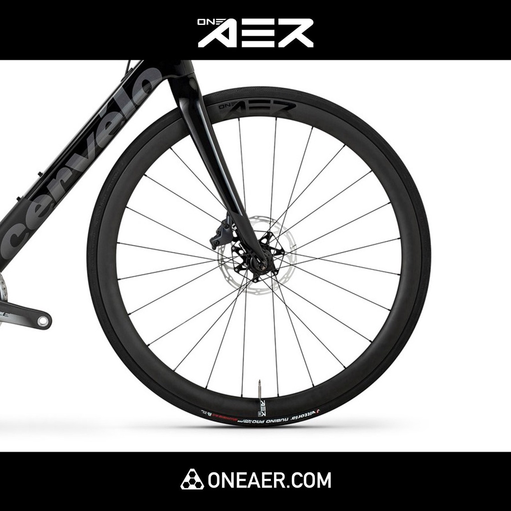 《ONEAER》D3 (38mm) 碟煞 碳纖維輪組 2019 CERVELO 廠輪 可裝內胎 兼容無內胎系統