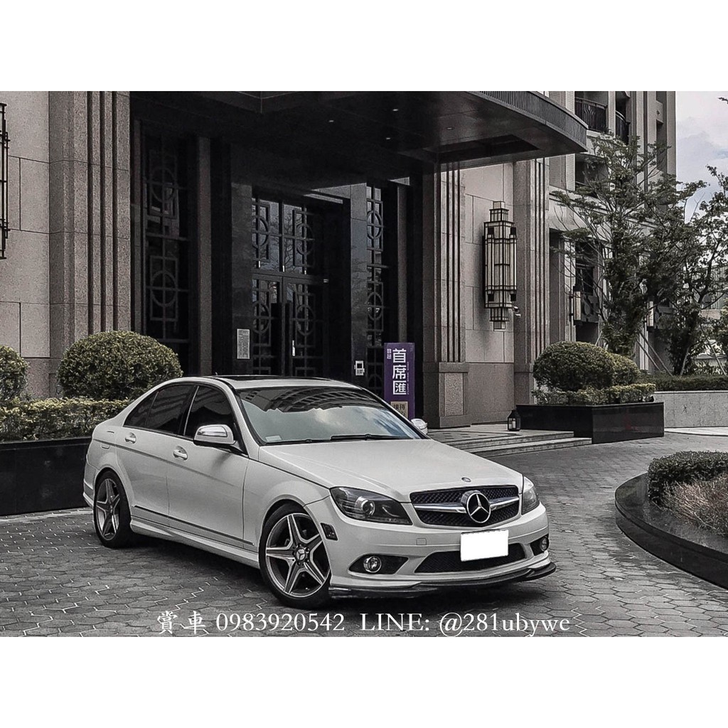 2008年benz W204 C300 3 0 Amg 白 蝦皮購物