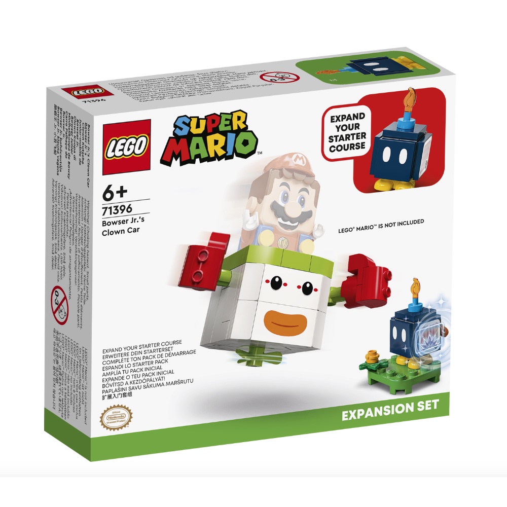 現貨 Lego71396庫巴Jr.的小丑飛船 LEGO® Super Mario™樂高® 超級瑪利歐™系列