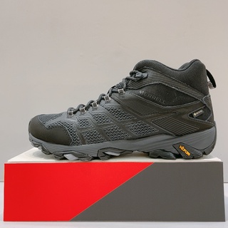 MERRELL MOAB FST 2 MID GORE-TEX 男生 黑色 防水 高筒 寬楦 登山鞋 ML599535