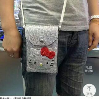 Hello Kitty手機袋 背帶零錢包 卡包 隨身包