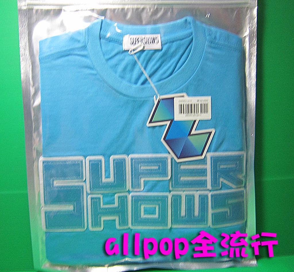★allpop★ Super Junior [ SS5 短袖 衣服 藍色 (S) ] 現貨 官方 絕版 2013 演唱會