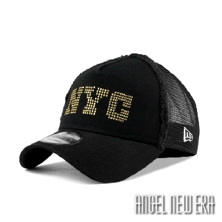 【New Era】NYC 紐約市 鉚釘 破壞網帽 經典黑 9FORTY 明星款 老帽 少量【ANGEL NEW ERA】