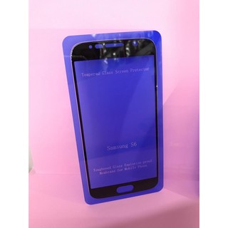 S6 嚴選名膜 滿版玻璃螢幕保護貼 黑/金 另有多種類SONY APPLE 三星 HTC ASUS OPPO配件