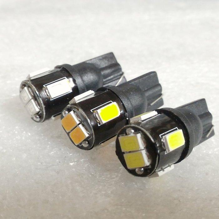高亮度T10 led 6顆 5630 晶片 燈泡 360度發光LED閱讀燈/室內燈/牌照燈/小燈/儀表燈