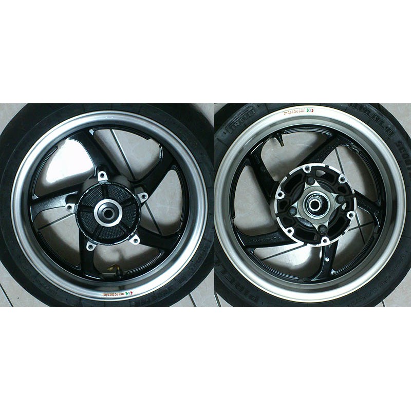 中古精品 Tmax T Max T媽踢媽04 07年tmax500 原廠特仕版輪框鋁圈輪圈 蝦皮購物