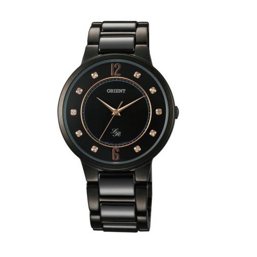 ORIENT (FQC0J001B0) 東方時尚款黑色陶瓷錶