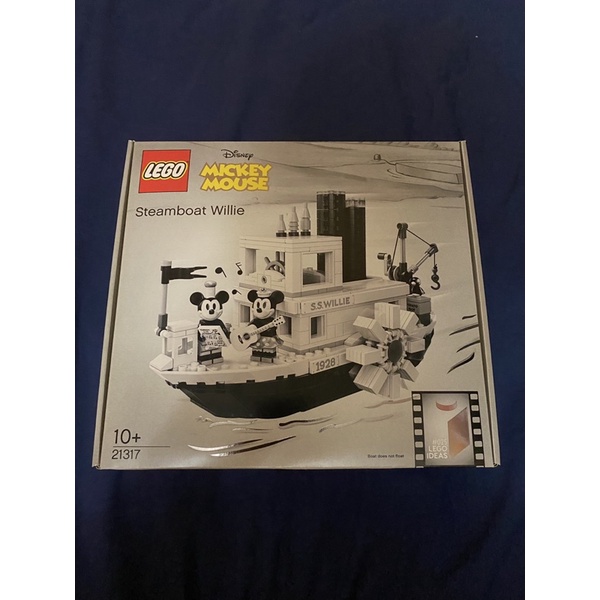 LEGO 21317 威利號 米奇蒸汽船 Steamboat Willie IDEAS 台南百寶桶店面自取